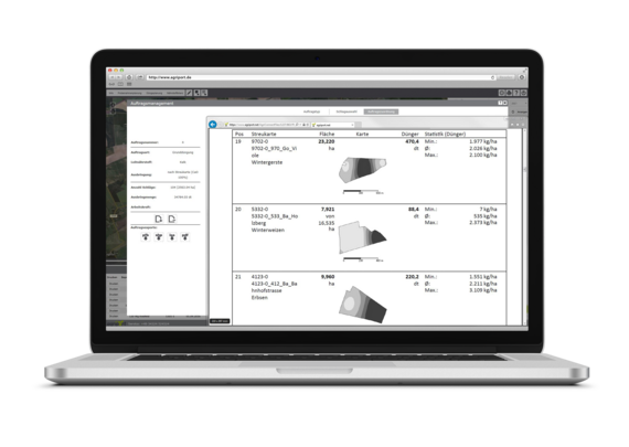 Eletronic spreading maps